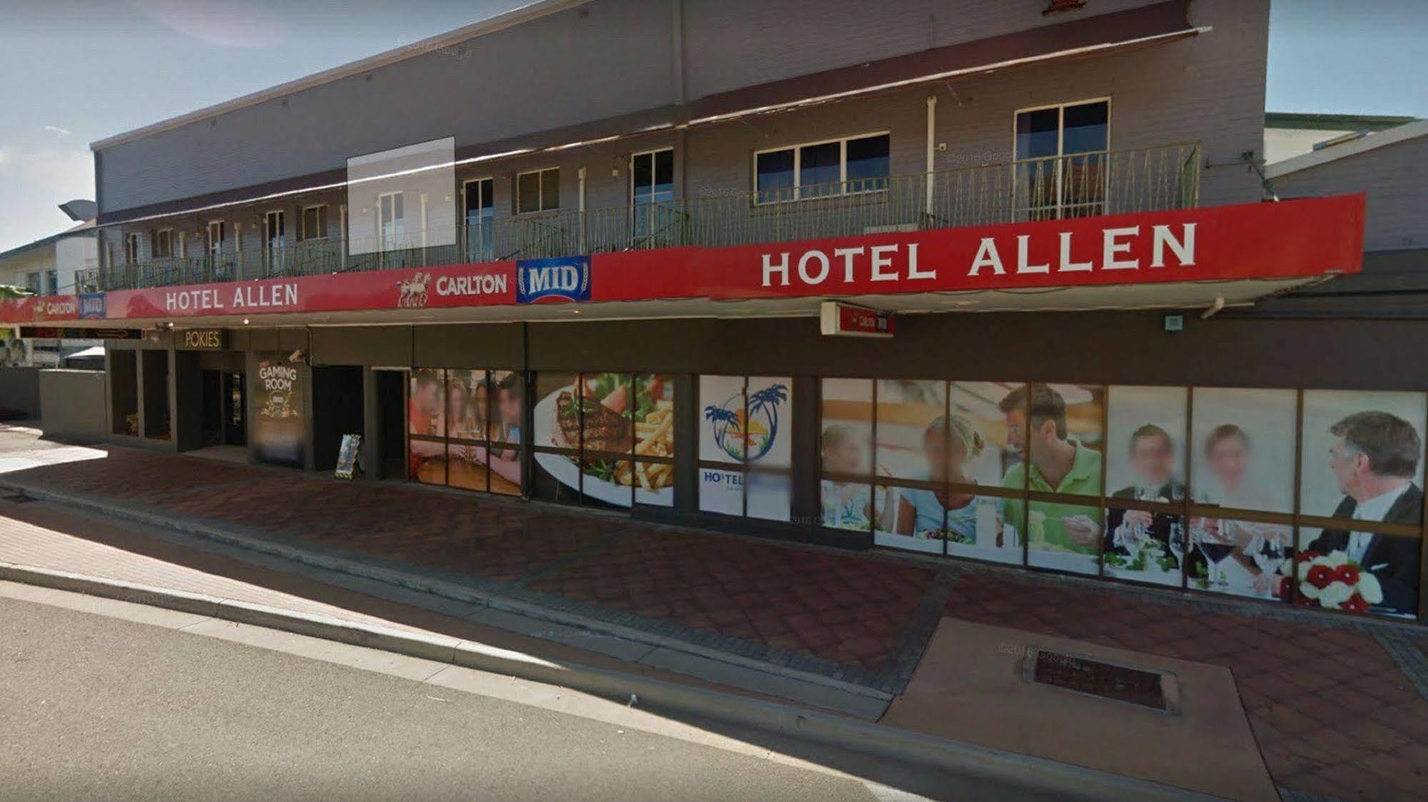 Hotel Allen Townsville Exterior foto
